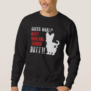Sudadera Graciosa Raza de Perro Westie pero Terrier de las