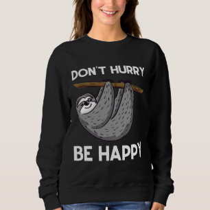 Sudadera Graciosa Sloth Happy Chill Out Relax