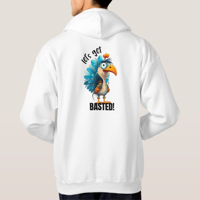 Sudadera Graciosamente vamos a conseguir la camiseta tostad (Reverso)