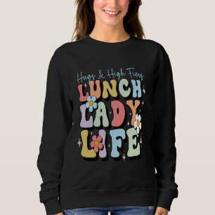 Sudadera graciosas y lindas mujeres almuerzo señora tschool