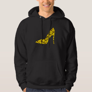 Sudadera Gracioso animal leopardo imprime tacones altos par