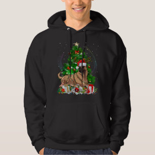 Sudadera Gracioso árbol de Navidad belga malinois Pajama