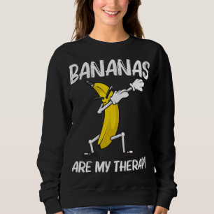 Sudadera Gracioso Arte Bananero Para Hombres Mujeres Fruta