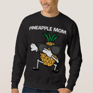 Sudadera Gracioso Arte De Piña Para Mamá Madre Fruta Verano