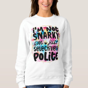 Sudadera Gracioso arte verbal sarcástico