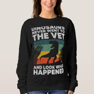 Sudadera Gracioso Arte Veterinario Para Hombres Mujeres Niñ