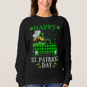 Sudadera Gracioso búfalo revestido Green Truck Bumble Bee S