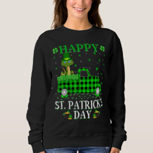 Sudadera Gracioso búfalo revestido Green Truck Rattlesnake