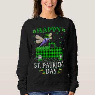Sudadera Gracioso búfalo revestido Green Truco Dragonfly St