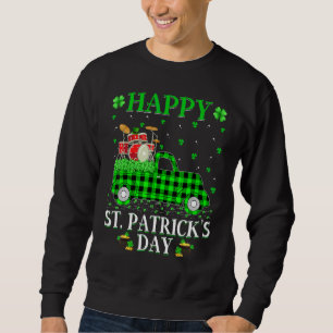 Sudadera Gracioso búfalo tocado tambor de camión verde St P