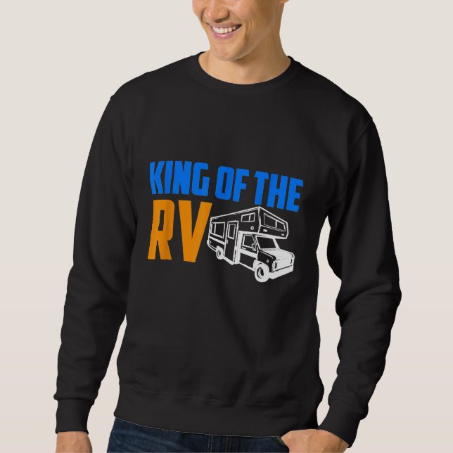 Sudadera Gracioso Camping Lover Crazy Camping (Anverso)