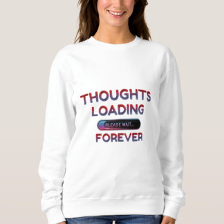 Sudadera Gracioso ‘Carga de Pensamientos’ - Acogedor Día Pe