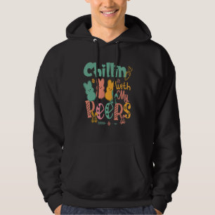 Sudadera Gracioso Chillin Con Mi Maestra Pëp Día De Pascua