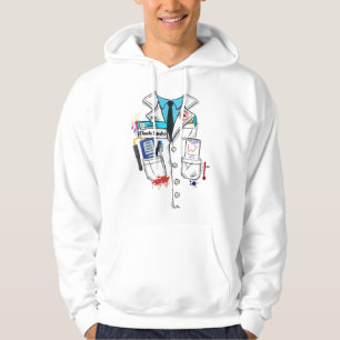 Sudadera Gracioso científico del clima loco Halloween Hell 