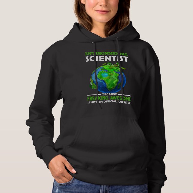 Sudadera Gracioso científico medioambiental humor científic (Anverso)