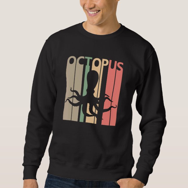 Sudadera Gracioso concepto de pulpo (Anverso)