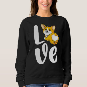 Sudadera Gracioso Corgi Cute Pembroke Galés Perro Butt Love