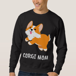 Sudadera Gracioso Corgi Mom 966