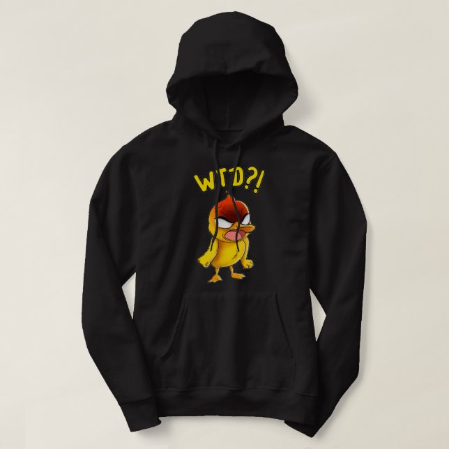 Sudadera Gracioso Cute Lo Que Regala La Novedad Del Pato (Diseño del anverso)