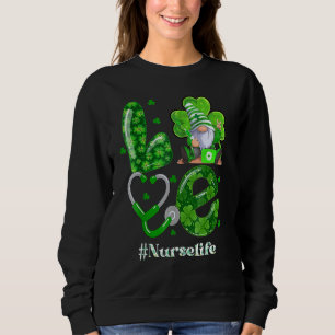 Sudadera Gracioso Día De San Patricio Gnomes Amor Ld Er Nic