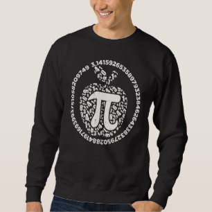Sudadera Gracioso Día Pi Apple 3 14 Math Teacher Student