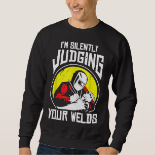 Sudadera Gracioso diseño de Welder de Regalos Estoy Juzgand