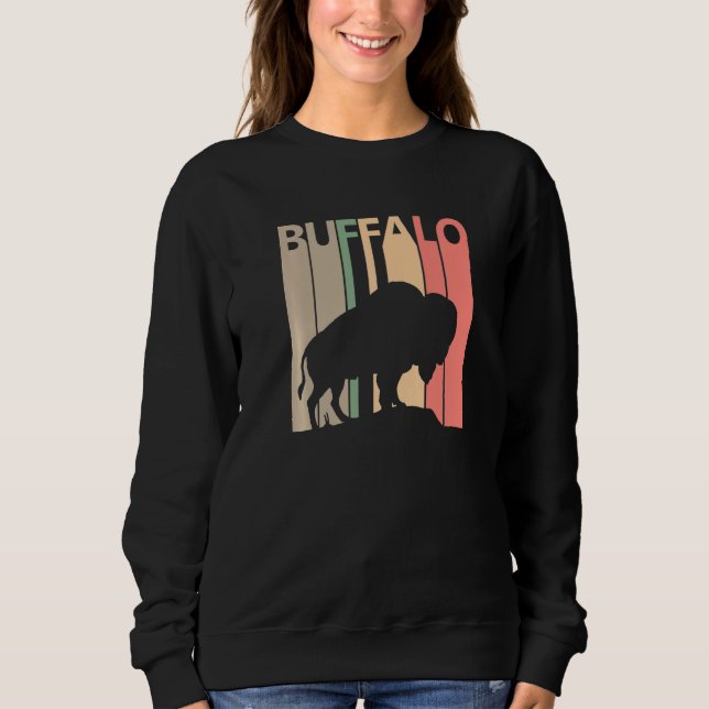 Sudadera Gracioso disfraz de búfalo (Anverso)