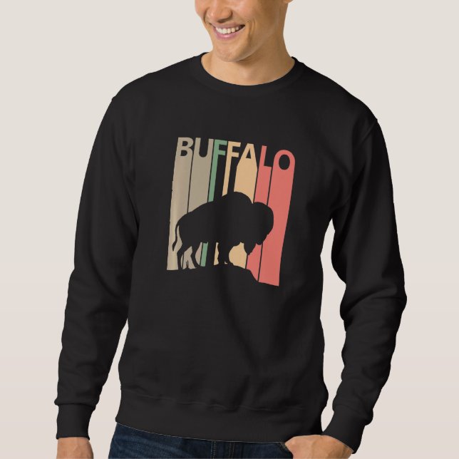 Sudadera Gracioso disfraz de búfalo (Anverso)
