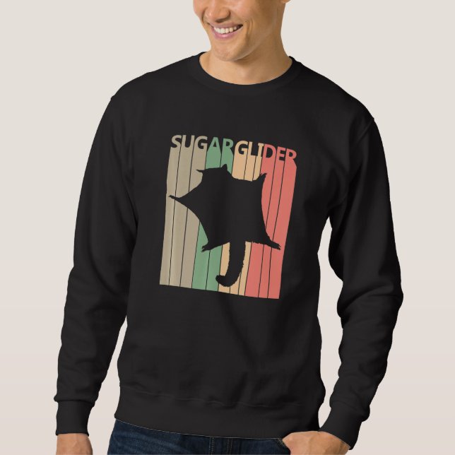 Sudadera Gracioso Disfraz De Glider De Azúcar (Anverso)