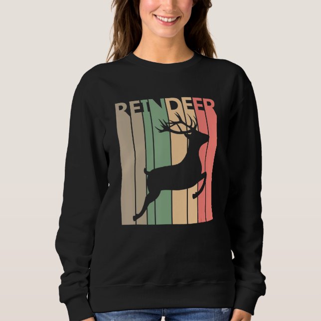 Sudadera Gracioso disfraz de reno (Anverso)