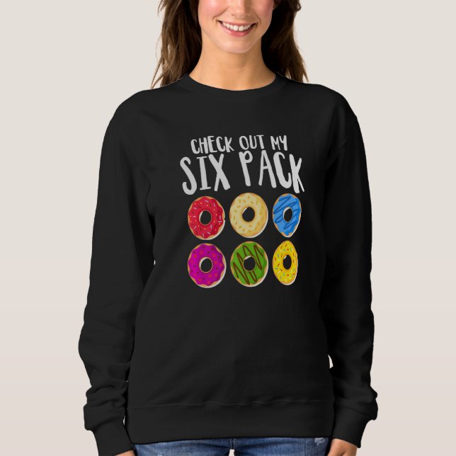 Sudadera Gracioso Donut Echa Un Vistazo A Mi Comida De Oro  (Anverso)