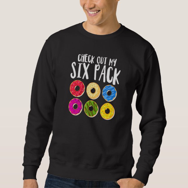 Sudadera Gracioso Donut Echa Un Vistazo A Mi Comida De Oro  (Anverso)