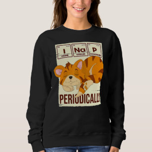 Sudadera Gracioso Dormitorio Periódico Animal Tabla Nap Cut