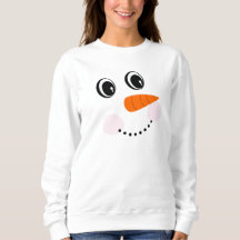 Gracioso Feliz Sonrisa / Snowman Face T-Shirt
