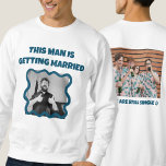 Sudadera Gracioso Fiesta fotográfico de Bachelor<br><div class="desc">ESTE HOMBRE SE CASA,  PERO TODAVÍA SOMOS SOLO</div>