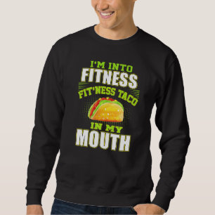 Sudadera Gracioso Fitness Taco Foodie Gimnasio Mexicano Fan