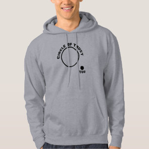 Sudadera Gracioso fuera del círculo de confianza