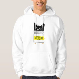Sudadera Gracioso Fur Antidepresivo Cat Pet Lover Hoodie