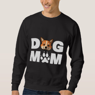Sudadera Gracioso galés Corgi Perro Mamá Amor R