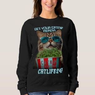 Sudadera Gracioso gato de película