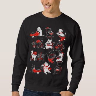 Sudadera Gracioso gato dulce mamá gatito gatito gatito añor