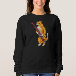 Sudadera Gracioso gato jugando al mordaz animal del Guay Ba