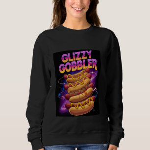 Sudadera Gracioso Glizzy Gobbler Meme Hilarious Hot Dog Gli