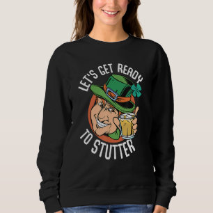 Sudadera Gracioso Gnome del Día de San Patricio, preparémon