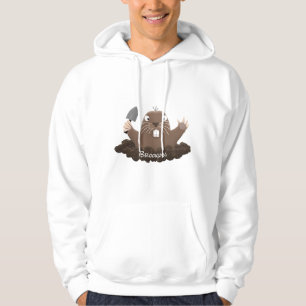 Sudadera Gracioso gopher digging personalizado ilustracion