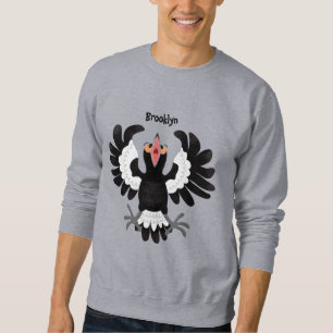 Sudadera Gracioso ilustracion de personalizado magpie austr