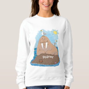 Sudadera Gracioso ilustracion personalizado de moras felice