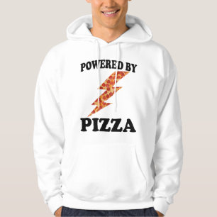 Sudadera Gracioso Impulsado Por Pizza Guay Pizza