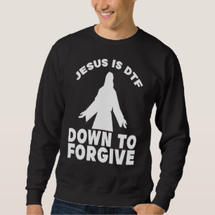 Sudadera Gracioso Jesús Cristiano Jesús es el DTF en el per