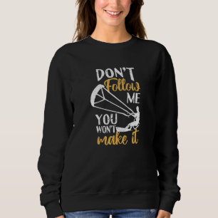 Sudadera Gracioso Kitesurfer Kiteboard No me sigas Ganaste